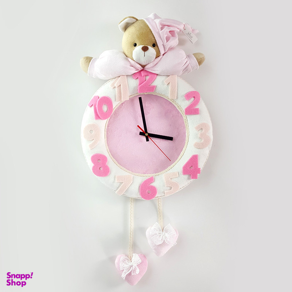 ساعت دیواری نی نی سیس طرح خرس نانان کد WNY