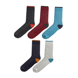 جوراب ساق بلند مردانه ال سی وایکیکی مدل s41524z8 بسته 5 عددی