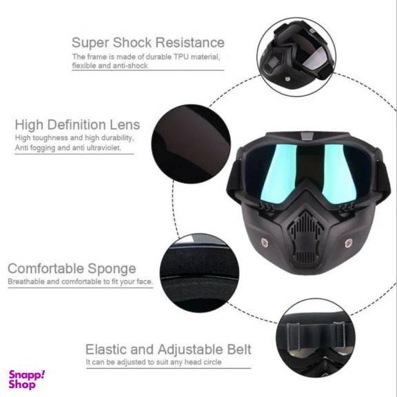 عینک موتور سواری مدل Goggles