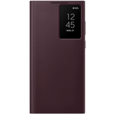 کیف کلاسوری هوشمند سامسونگ مدل Clear View Cover ZS908 مناسب Galaxy S22 Ultra