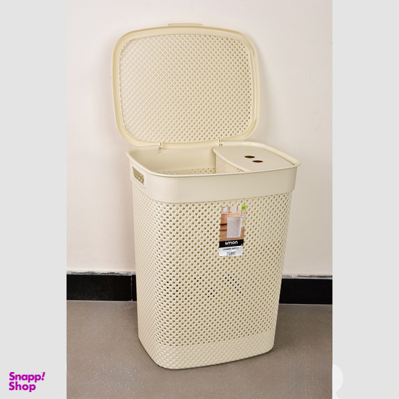 سبد رخت چرک لیمون کد 2136 مجموعه 2 عددی