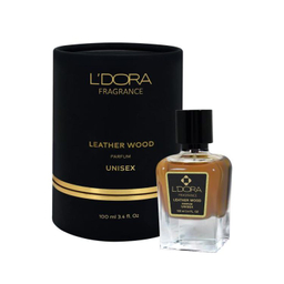 پرفیوم لدورا فرگرنس مدل LEATHER WOOD حجم 100 میلی لیتر