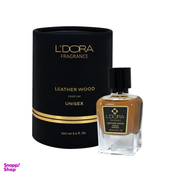 پرفیوم لدورا فرگرنس مدل LEATHER WOOD حجم 100 میلی لیتر
