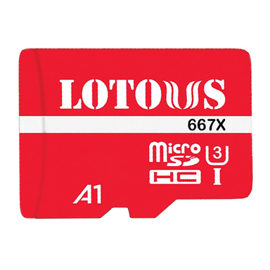 کارت حافظه‌ microSDXC لوتوس استاندارد U3 A1 مدل 667X ظرفیت 64 گیگابایت