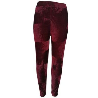 شلوار راحتی زنانه مدل 2022 رنگ زرشکی