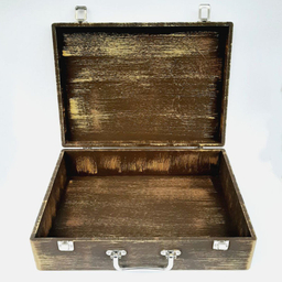 جعبه هدیه مدل چمدان طرح کاشی کد WSL549