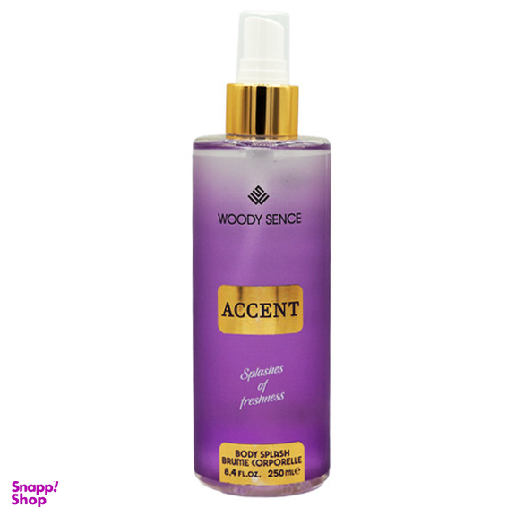 بادی اسپلش وودی سنس مدل ACCENT حجم 250 میلی‌لیتر