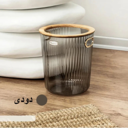 ست سطل و جای دستمال کاغذی هوم کت مدل رابین