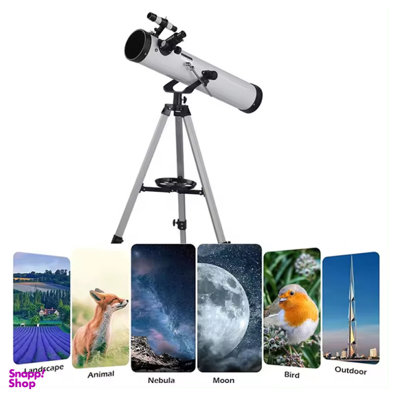 تلسکوپ کامار مدل نیوتنی 525X به همراه سه پایه و بارلو 3 برابرکننده