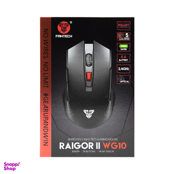 ماوس گیمینگ بی سیم فنتک مدل RAIGOR II WG10