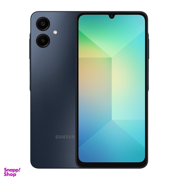 گوشی موبایل سامسونگ مدل Galaxy A06 دو سیم کارت ظرفیت 128 گیگابایت و رم 6 گیگابایت - به همراه شارژر 25 وات سامسونگ