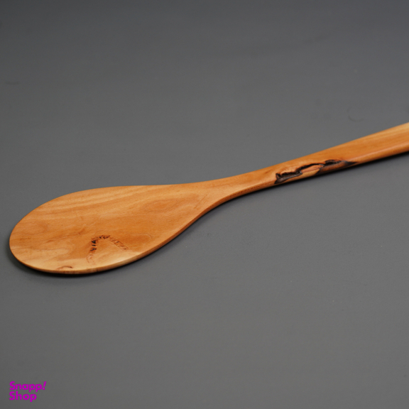 کفگیر چوبی پرپل برد مدل sapeli wooden spoon