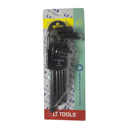 آچار آلن لایت مدل SMT-LIGHT-JAPAN-9pcs-long مجموعه 9 عددی
