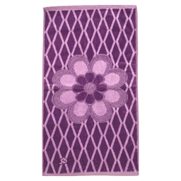 حوله دستی هنر طرح گل سایز 75x40 سانتی‌متر