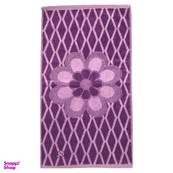 حوله دستی هنر طرح گل سایز 75x40 سانتی‌متر