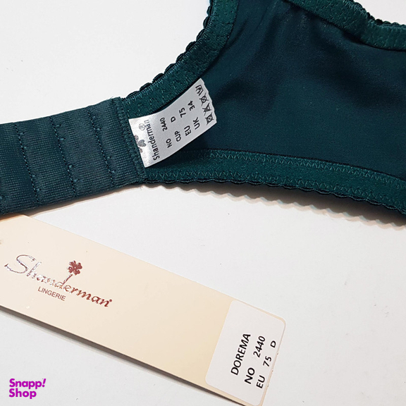 سوتین زنانه شاندرمن مدل فنردار کد 5080-2440 رنگ سبز