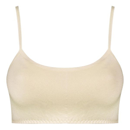 نیم تنه دخترانه ماییلدا مدل بدون فنر کد 4567 رنگ کرم