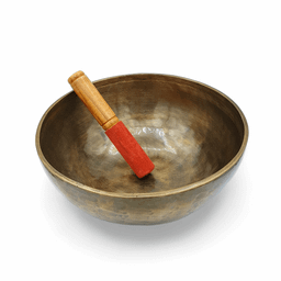 کاسه تبتی دست ساز مدل فول مون قطر 26 سانتی متر