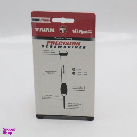 پیچ گوشتی ساعتی تیوان مدل YPGH-PS66 مجموعه 6 عددی