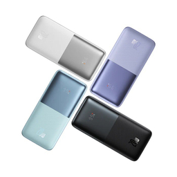 پاوربانک شارژ سریع بی‌ سیم بیسوس مدل Bipow Pro Display Fast Charge PB 20W OE ظرفیت 10000 میلی‌ آمپر ساعت