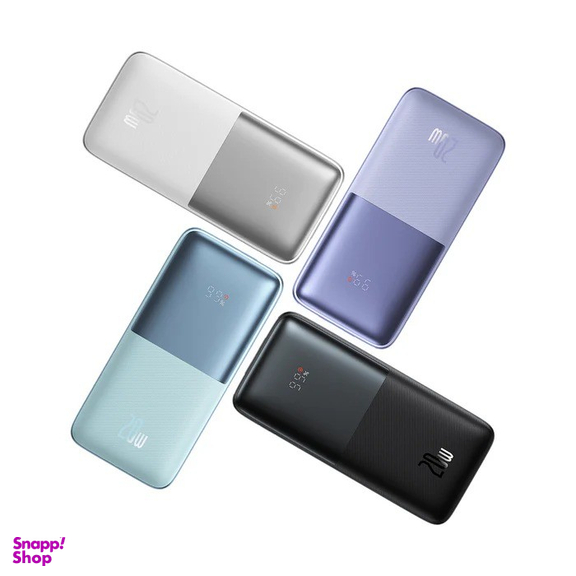 پاوربانک شارژ سریع بی‌ سیم بیسوس مدل Bipow Pro Display Fast Charge PB 20W OE ظرفیت 10000 میلی‌ آمپر ساعت