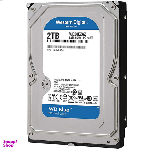 هارد دیسک اینترنال وسترن دیجیتال مدل Blue WD20EZAZ ظرفیت 2 ترابایت