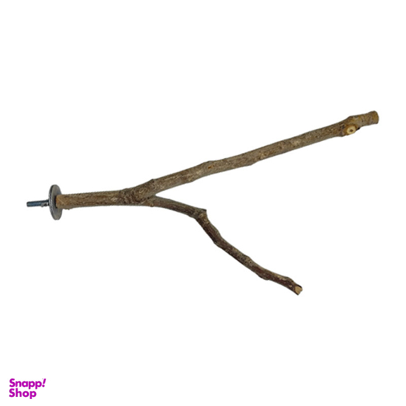 نشیمنگاه پرنده مدل چوبی طرح شاخه مناسب طوطی و پرندگان زینتی