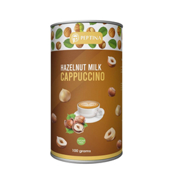 پودر کاپوچینو با طعم فندق بدون شکر پپتینا وزن 100 گرم