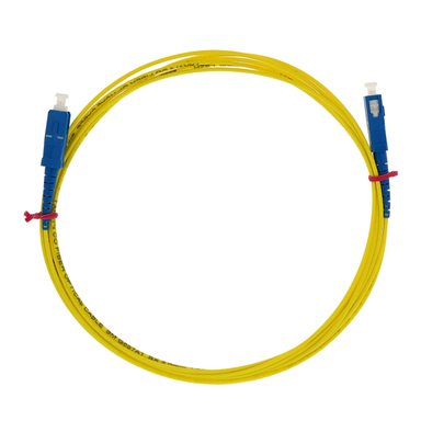 پچکورد فیبر نوری مدل SC UPC SC UPC SM SX 0.2mm طول 1 متر