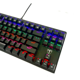 کیبورد مخصوص بازی تی دگر مدل Corvette T-TGK302 Blue Switch