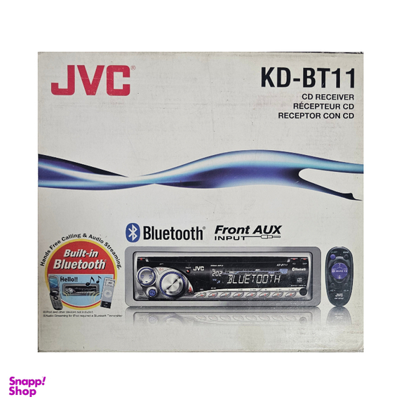 دستگاه پخش بلوتوثی خودرو جی وی سی مدل KD-BT11