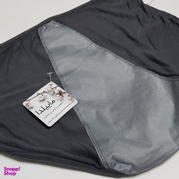 شورتکس زنانه ماییلدا مدل دولایه کد 4920-489 رنگ طوسی