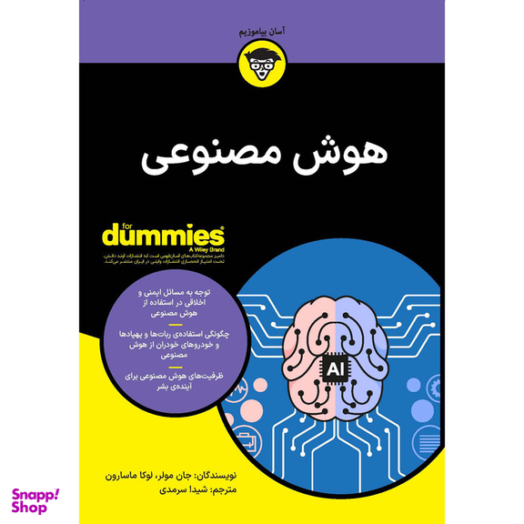 کتاب هوش مصنوعی اثر جان مولر و لوکا ماسارون انتشارات آوند دانش