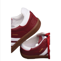 کفش راحتی زنانه طرح سامبا کد 700 رنگ زرشکی