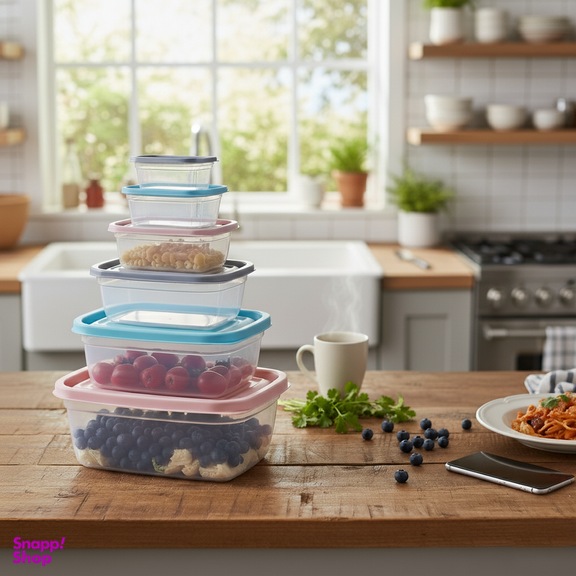 ظرف نگهدارنده نورینو مدل پویا کد 007 مجموعه 6 عددی