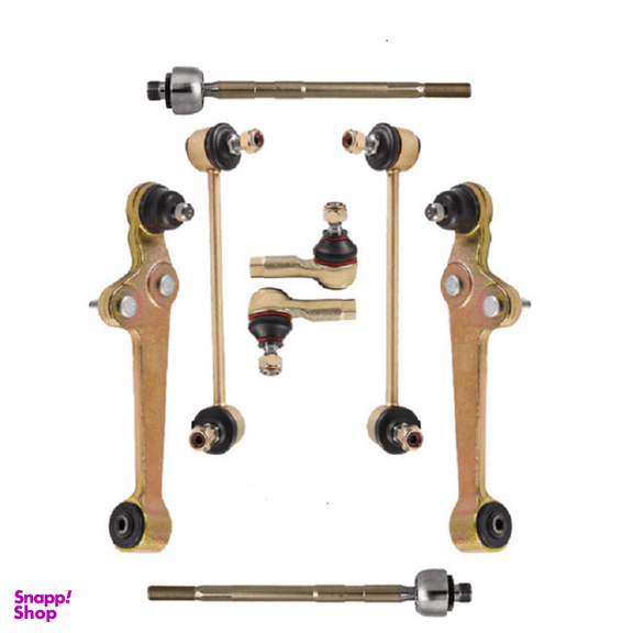 مجموعه جلوبندی خودرو آرا قطعه کد 207112 مناسب تیبا مجموعه 8 عددی