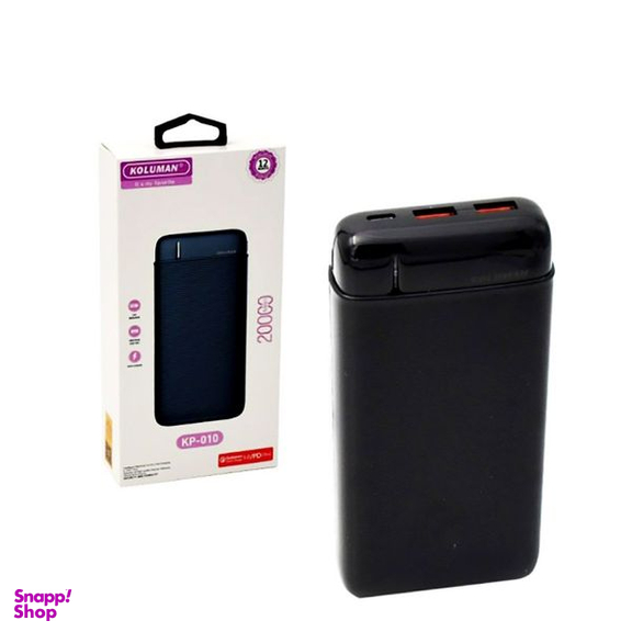 پاوربانک کلومن مدل KP-010 20W ظرفیت 20000 میلی آمپر ساعت