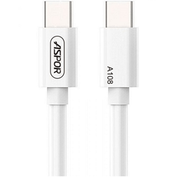 کابل دیتا Type-C آسپور کد A108 Type-C طول 1.2 متر