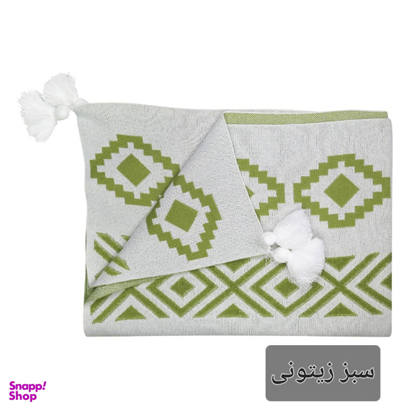 شال مبل طرح ژاکارد سایز 150×200 سانتی‌ متر