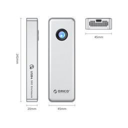 باکس حافظه SSD اوریکو M.2 NVMe مدل OUM2-U4