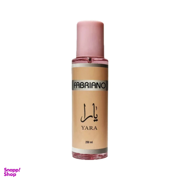 بادی اسپلش زنانه فابریانو مدل یارا حجم 250 میلی لیتر