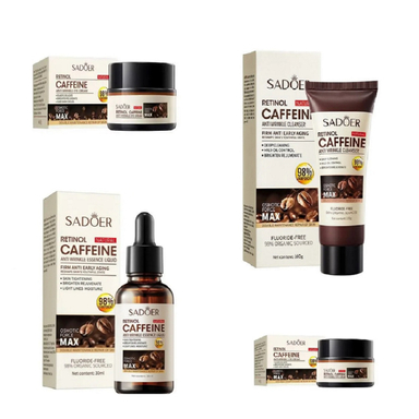 پک ضد چروک مدل رتینول کافئین کد 001 مجموعه 4 عددی