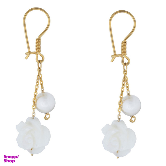 گوشواره طلای 18 عیار ماهک مدل ME0784