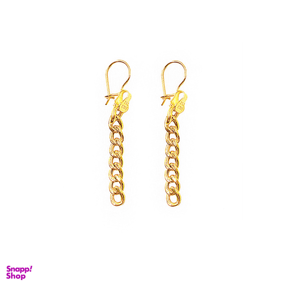 گوشواره طلا 18 عیار زنانه مدل کارتیر مهسا کد 10102