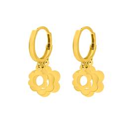 گوشواره طلا 18 عیار اقليمه کد ET1216
