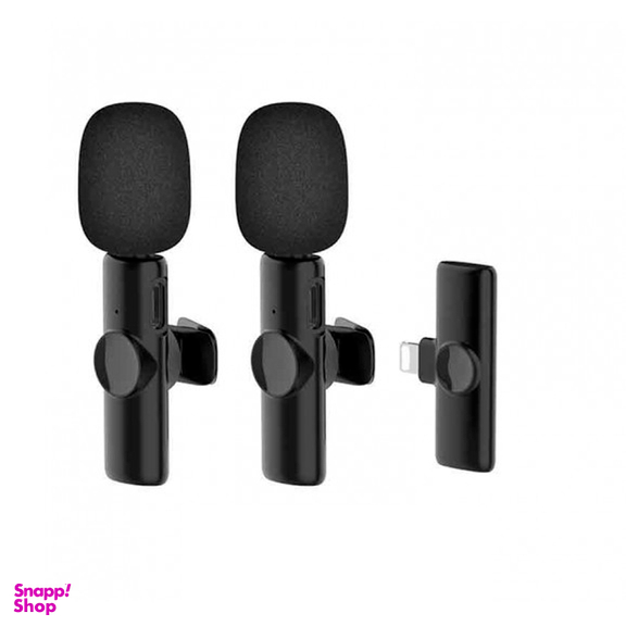 میکروفن یقه ای بی سیم مدل K11 Dual Lightning