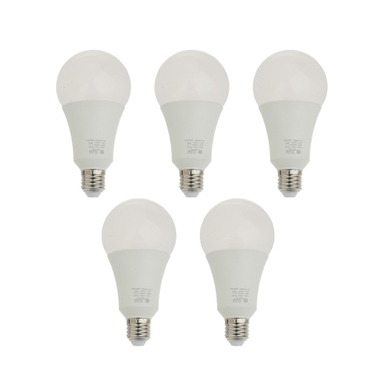 لامپ ال ای دی 18 وات افراتاب مدل AF-A80-18W پایه E27 بسته 5 عددی