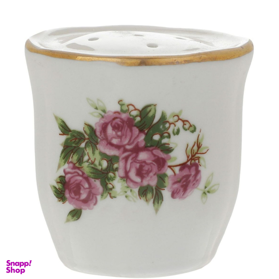 ست نمکدان مقصود مدل گلسرخی کد 986 بسته 6 عددی