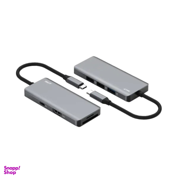 هاب جی سی پال مدل USB-C 7-Port Hub JCP6300