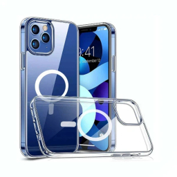 کاور گوشی موبایل مدل Transparent Mag Safe شفاف مناسب اپل iPhone 15 Pro Max